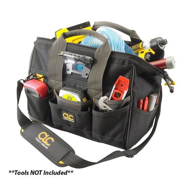 Clc Work Gear CLC L230 Tech Gear LED Lighted 14" Bigmouth Tool Bag L230